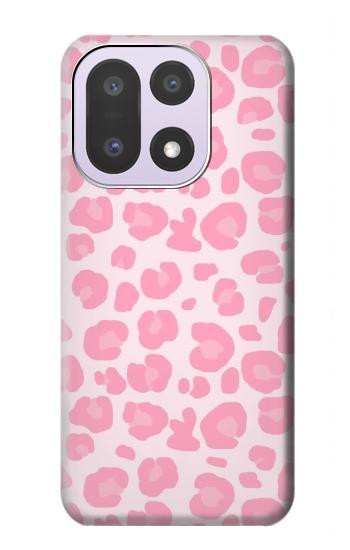 S2213 ピンクのヒョウ柄 Pink Leopard Pattern OnePlus 15 バックケース、フリップケース・カバー
