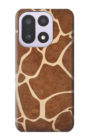 S2326 キリン皮膚 Giraffe Skin OnePlus 15 バックケース、フリップケース・カバー