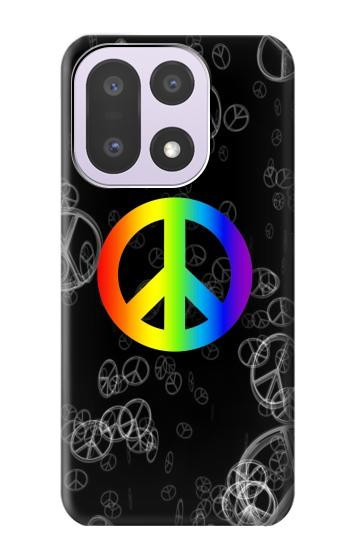 S2356 ピースサイン Peace Sign OnePlus 15 バックケース、フリップケース・カバー