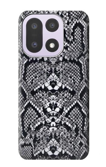 S2855 ラトルスネークスキン グラフィックプリント White Rattle Snake Skin Graphic Printed OnePlus 15 バックケース、フリップケース・カバー