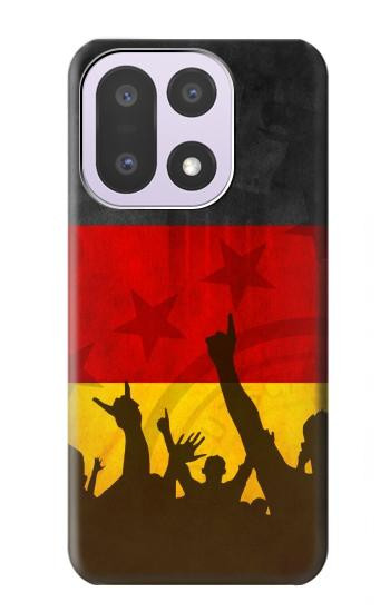 S2966 ドイツサッカー Germany Football Soccer Flag OnePlus 15 バックケース、フリップケース・カバー