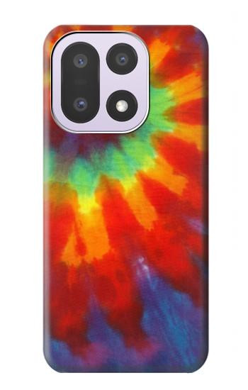 S2985 絞り染めカラー Colorful Tie Dye Texture OnePlus 15 バックケース、フリップケース・カバー