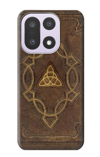 S3219 魔法の本 Spell Book Cover OnePlus 15 バックケース、フリップケース・カバー