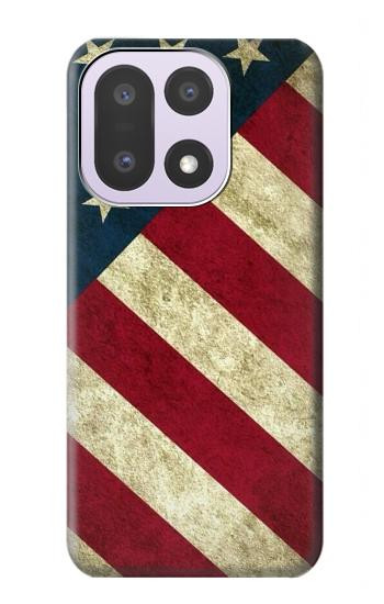 S3295 米国の国旗 US National Flag OnePlus 15 バックケース、フリップケース・カバー