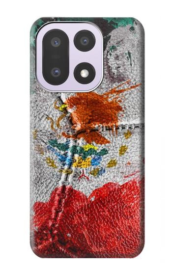 S3314 メキシコの旗Vinatage Foorball Graphic Mexico Flag Vinatage Football Graphic OnePlus 15 バックケース、フリップケース・カバー