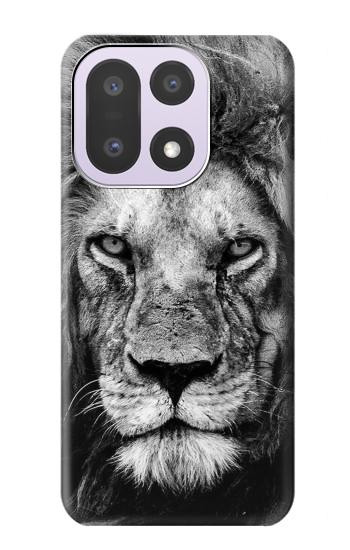 S3372 ライオンの顔 Lion Face OnePlus 15 バックケース、フリップケース・カバー