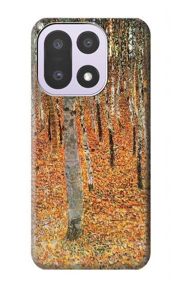 S3380 グスタフ・クリムト バーチフォレスト Gustav Klimt Birch Forest OnePlus 15 バックケース、フリップケース・カバー