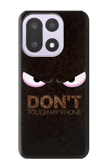 S3412 私の携帯に触るな Do Not Touch My Phone OnePlus 15 バックケース、フリップケース・カバー