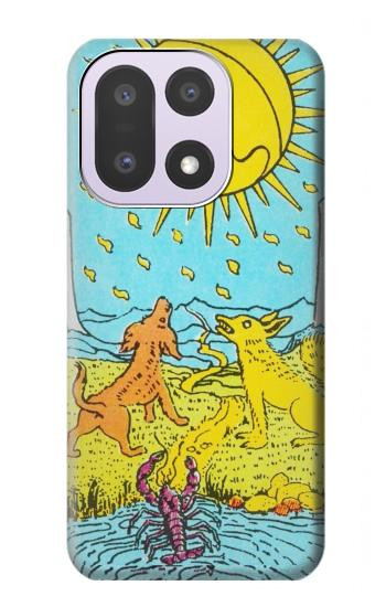 S3435 タロットカード月 Tarot Card Moon OnePlus 15 バックケース、フリップケース・カバー