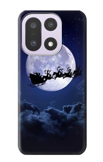 S3508 クリスマスサンタ Xmas Santa Moon OnePlus 15 バックケース、フリップケース・カバー