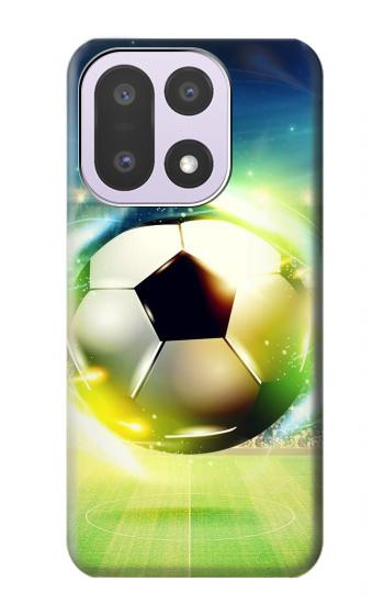 S3844 輝くサッカー サッカーボール Glowing Football Soccer Ball OnePlus 15 バックケース、フリップケース・カバー