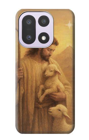 S4042 慈悲深いイエス Merciful Jesus OnePlus 15 バックケース、フリップケース・カバー