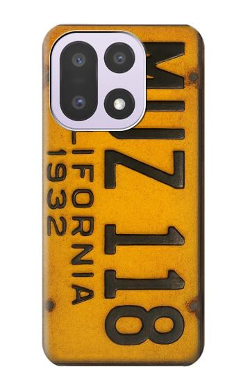 S4060 ヴィンテージカリフォルニアの車のナンバープレート Vintage California Car License Plate OnePlus 15 バックケース、フリップケース・カバー