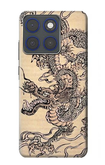 S0318 アンティークドラゴン Antique Dragon Motorola Edge 70 バックケース、フリップケース・カバー