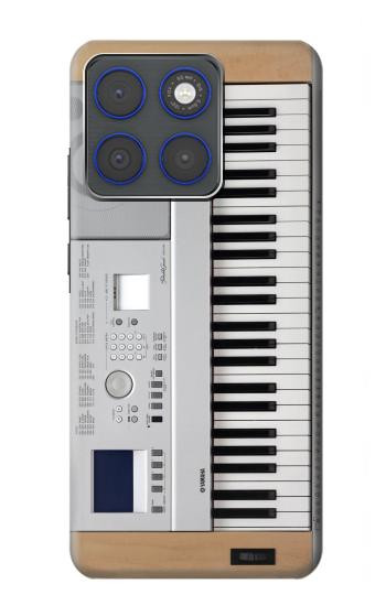 S0891 キーボードデジタルピアノ Keyboard Digital Piano Motorola Edge 70 バックケース、フリップケース・カバー