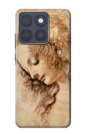 S1045 レオナルドダヴィンチ女性の頭 Leonardo da Vinci Woman's Head Motorola Edge 70 バックケース、フリップケース・カバー