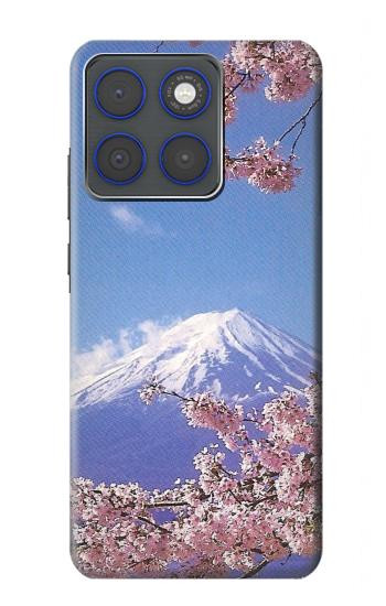 S1060 富士山 桜 Mount Fuji Sakura Cherry Blossom Motorola Edge 70 バックケース、フリップケース・カバー