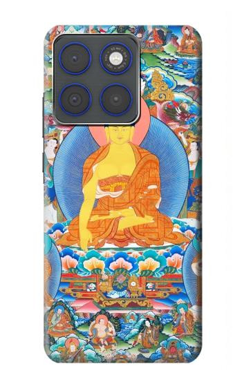 S1256 仏の絵画 Buddha Paint Motorola Edge 70 バックケース、フリップケース・カバー