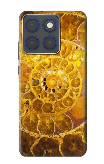 S1789 アンモナイト化石 Ammonite Fossils Motorola Edge 70 バックケース、フリップケース・カバー