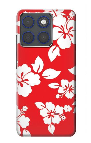 S1949 ハワイのハイビスカス柄 Hawaiian Hibiscus Pattern Motorola Edge 70 バックケース、フリップケース・カバー