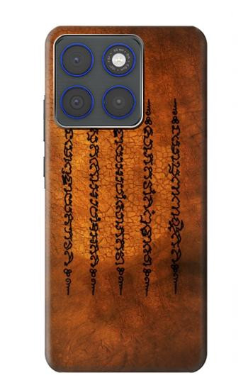 S2251 サクヤン 五行 成功と幸運のタトゥー Sak Yant Yantra Five Rows Success And Good Luck Tattoo Motorola Edge 70 バックケース、フリップケース・カバー