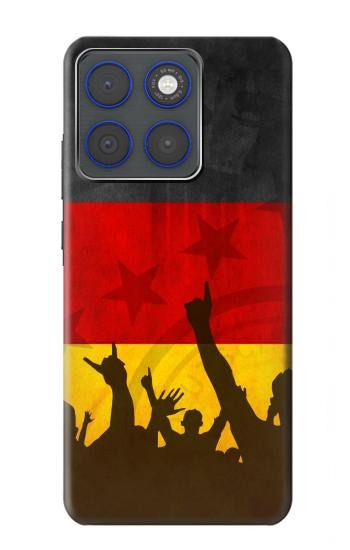 S2966 ドイツサッカー Germany Football Soccer Flag Motorola Edge 70 バックケース、フリップケース・カバー