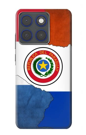 S3017 パラグアイの旗 Paraguay Flag Motorola Edge 70 バックケース、フリップケース・カバー