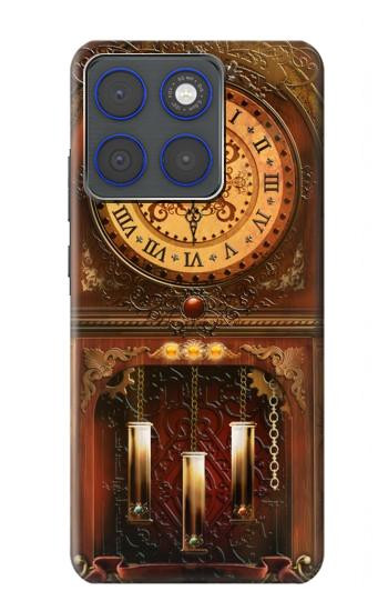S3174 大きな古時計 Grandfather Clock Motorola Edge 70 バックケース、フリップケース・カバー
