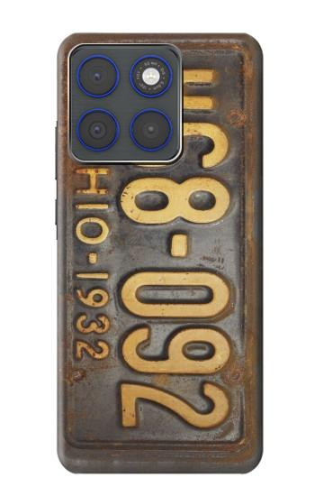 S3228 ヴィンテージ 車のナンバープレート Vintage Car License Plate Motorola Edge 70 バックケース、フリップケース・カバー