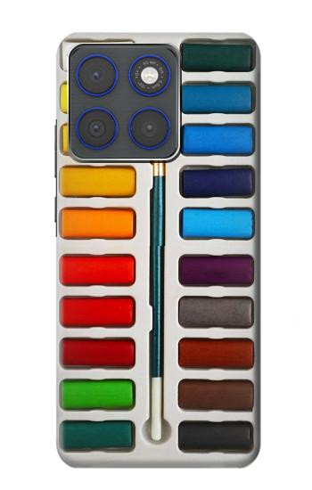 S3243 水彩絵の具セット Watercolor Paint Set Motorola Edge 70 バックケース、フリップケース・カバー
