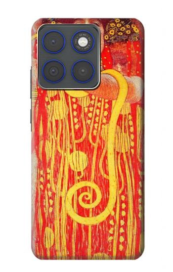 S3352 グスタフ・クリムト医学 Gustav Klimt Medicine Motorola Edge 70 バックケース、フリップケース・カバー