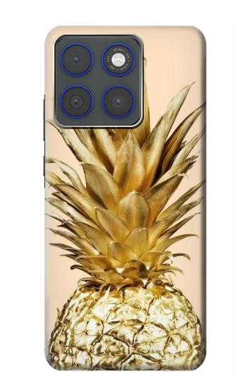 S3490 ゴールドパイナップル Gold Pineapple Motorola Edge 70 バックケース、フリップケース・カバー
