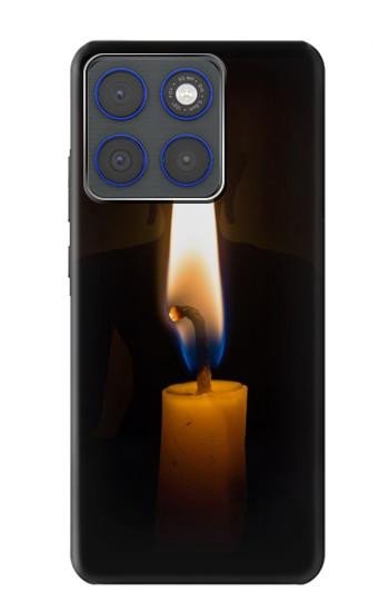 S3530 仏 Buddha Candle Burning Motorola Edge 70 バックケース、フリップケース・カバー