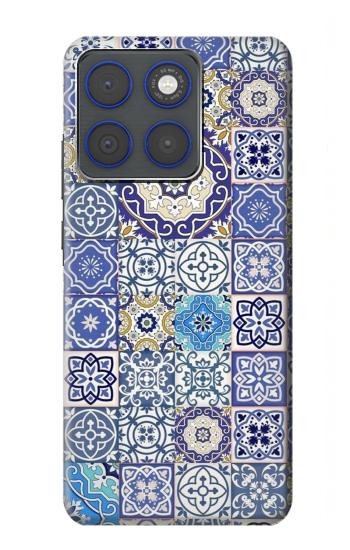 S3537 モロッコのモザイクパターン Moroccan Mosaic Pattern Motorola Edge 70 バックケース、フリップケース・カバー