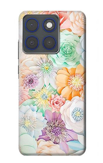 S3705 パステルフローラルフラワー Pastel Floral Flower Motorola Edge 70 バックケース、フリップケース・カバー