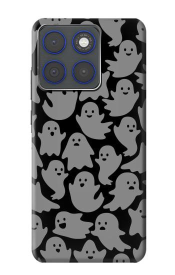 S3835 かわいいゴーストパターン Cute Ghost Pattern Motorola Edge 70 バックケース、フリップケース・カバー