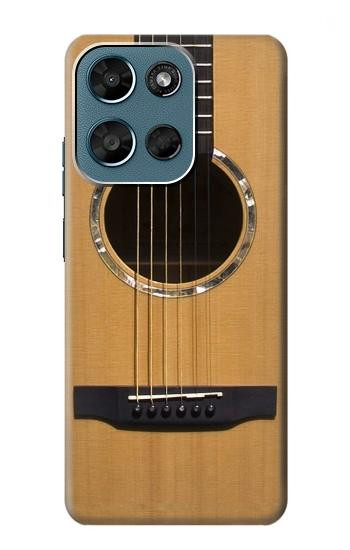 S0057 アコースティックギター Acoustic Guitar Motorola Moto G (2026), G Play (2026) バックケース、フリップケース・カバー