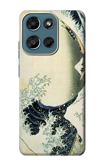S1040 北斎 神奈川沖浪裏 Katsushika Hokusai The Great Wave of Kanagawa Motorola Moto G (2026), G Play (2026) バックケース、フリップケース・カバー