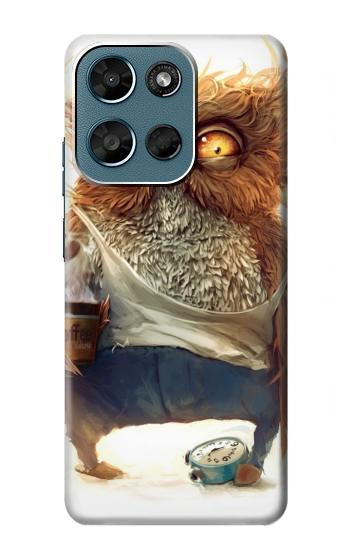 S1133 目を覚ますフクロウ Wake up Owl Motorola Moto G (2026), G Play (2026) バックケース、フリップケース・カバー