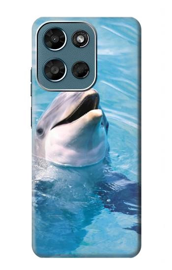 S1291 イルカ Dolphin Motorola Moto G (2026), G Play (2026) バックケース、フリップケース・カバー