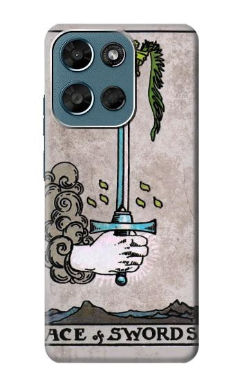 S2482 タロットカード 剣のエース Tarot Card Ace of Swords Motorola Moto G (2026), G Play (2026) バックケース、フリップケース・カバー