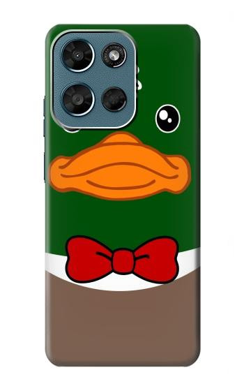 S2762 マガモ タキシード 漫画 Green Head Mallard Duck Tuxedo Cartoon Motorola Moto G (2026), G Play (2026) バックケース、フリップケース・カバー