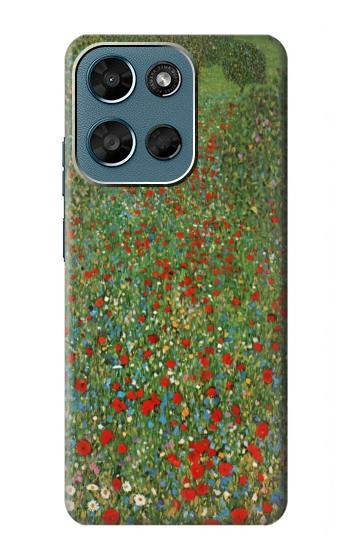 S2872 グスタフ・クリムト けしの野 Gustav Klimt Poppy Field Motorola Moto G (2026), G Play (2026) バックケース、フリップケース・カバー
