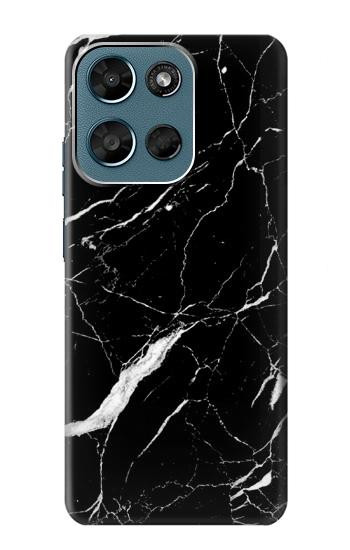 S2895 ブラックマーブルグラフィックプリント Black Marble Graphic Printed Motorola Moto G (2026), G Play (2026) バックケース、フリップケース・カバー