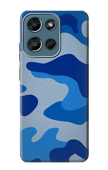 S2958 陸軍青迷彩 Army Blue Camo Camouflage Motorola Moto G (2026), G Play (2026) バックケース、フリップケース・カバー