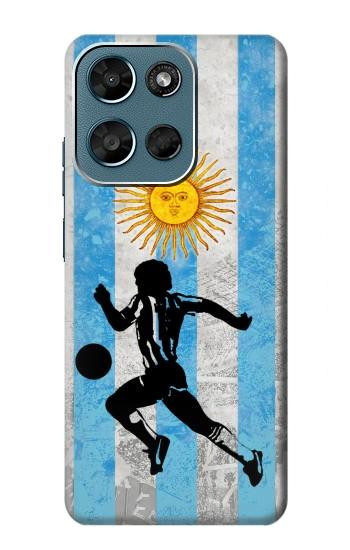 S2977 アルゼンチンサッカー Argentina Football Soccer Flag Motorola Moto G (2026), G Play (2026) バックケース、フリップケース・カバー