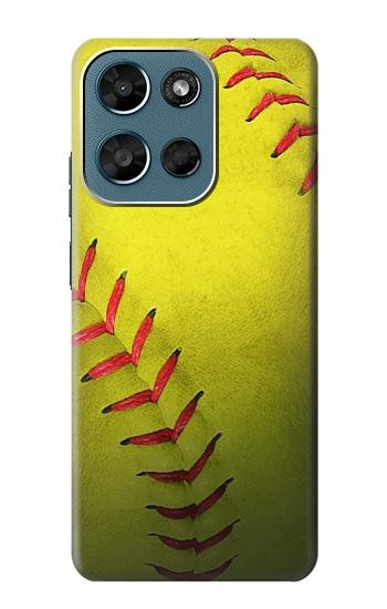 S3031 黄色のソフトボール Yellow Softball Ball Motorola Moto G (2026), G Play (2026) バックケース、フリップケース・カバー