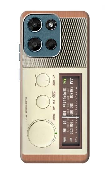 S3165 FM AM木レシーバーグラフィック FM AM Wooden Receiver Graphic Motorola Moto G (2026), G Play (2026) バックケース、フリップケース・カバー
