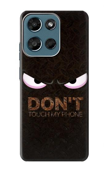 S3412 私の携帯に触るな Do Not Touch My Phone Motorola Moto G (2026), G Play (2026) バックケース、フリップケース・カバー