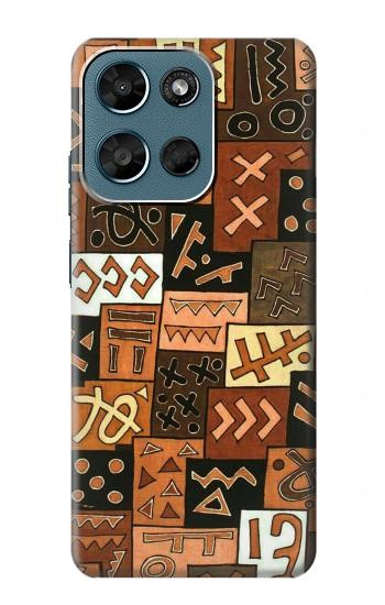 S3460 マリ芸術 Mali Art Pattern Motorola Moto G (2026), G Play (2026) バックケース、フリップケース・カバー